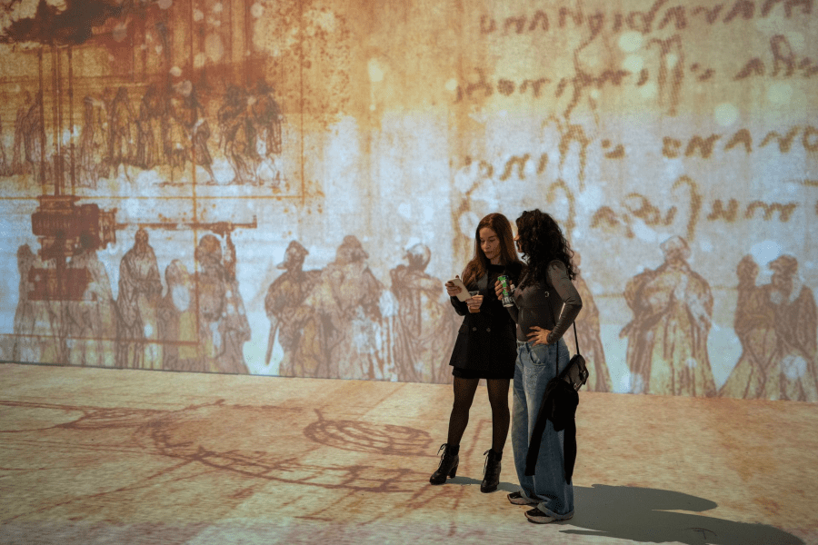  A exposição Visualfarm Gymnasium